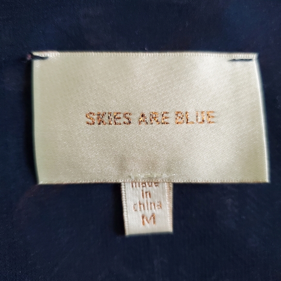 Great Summer Top!! Skies are Blue, Medium, Tank, Spaghetti Strap - Picture 4 of 7